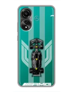 Чехол для OPPO A78 (4G) с картинкой «Mercedes AMG Petronas»