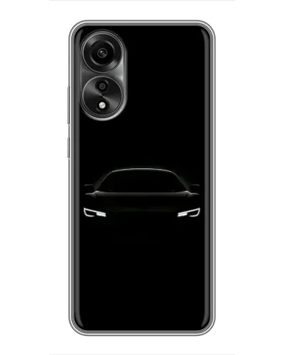 Чехол для OPPO A78 (4G) с картинкой «Взгляд Audi в темноте»