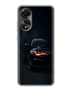 Чехол для OPPO A78 (4G) с картинкой «Audi — хищный взгляд» Чехол для OPPO A78 (4G) с картинкой «Audi — хищный взгляд»