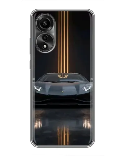 Чехол для OPPO A78 (4G) с картинкой «Lamborghini золотые линии» Чехол для OPPO A78 (4G) с картинкой «Lamborghini золотые линии»