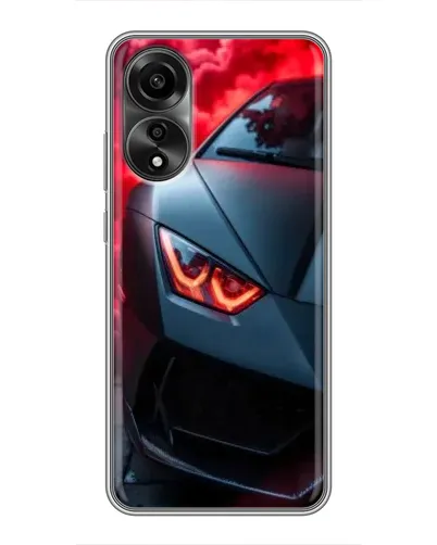 Чехол для OPPO A78 (4G) с картинкой «Lamborghini красное сияние» Чехол для OPPO A78 (4G) с картинкой «Lamborghini красное сияние»