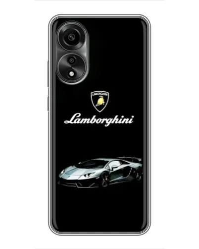 Чехол для OPPO A78 (4G) с картинкой «Логотип Lamborghini классика» Чехол для OPPO A78 (4G) с картинкой «Логотип Lamborghini классика»