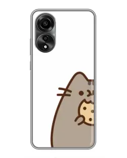 Чохол для OPPO A78 (4G) з картинкою «Пушин з печивом»