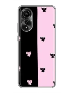 Чохол для OPPO A78 (4G) з картинкою «Контрастні банти»