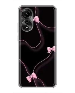 Чохол для OPPO A78 (4G) з картинкою «Рожеві стрічки»