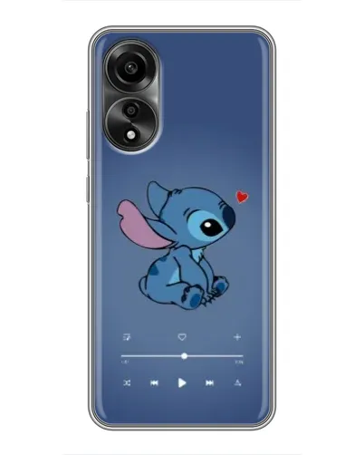 Чехол для OPPO A78 (4G) с картинкой «Музыкальный Stitch»