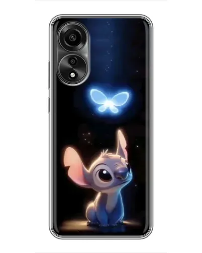 Чехол для OPPO A78 (4G) с картинкой «Сияющий Стич»