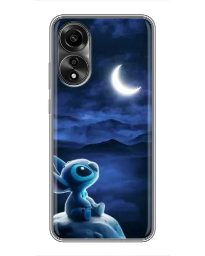 Чехол для OPPO A78 (4G) с картинкой «Лунная ночь Стича»