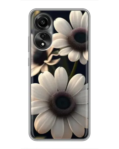 Чохол для OPPO A78 (4G) з картинкою «Білі маргаритки макро»