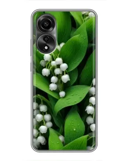 Чохол для OPPO A78 (4G) з картинкою «Конвалії в зелені»