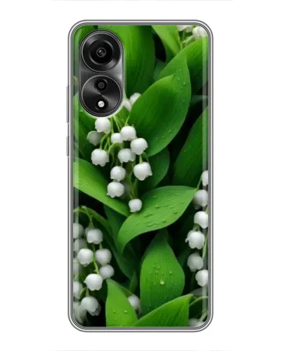 Чохол для OPPO A78 (4G) з картинкою «Конвалії в зелені»