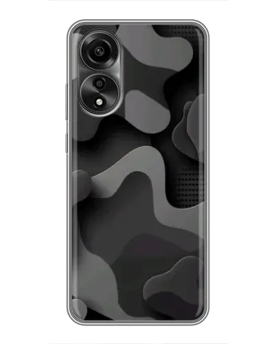 Чехол для OPPO A78 (4G) с картинкой «Темный абстрактный камуфляж» Чехол для OPPO A78 (4G) с картинкой «Темный абстрактный камуфляж»