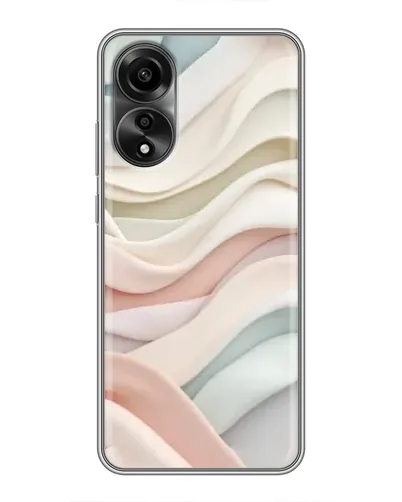Чехол для OPPO A78 (4G) с картинкой «Пастельные нежные волны» Чехол для OPPO A78 (4G) с картинкой «Пастельные нежные волны»