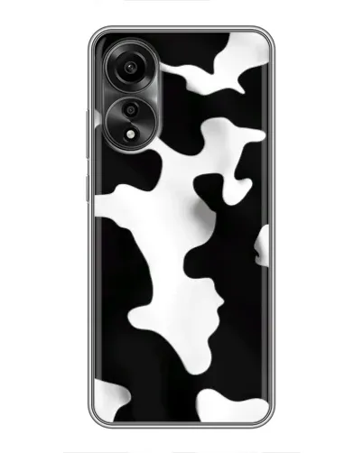 Чехол для OPPO A78 (4G) с картинкой «Черно-белое пятно» Чехол для OPPO A78 (4G) с картинкой «Черно-белое пятно»