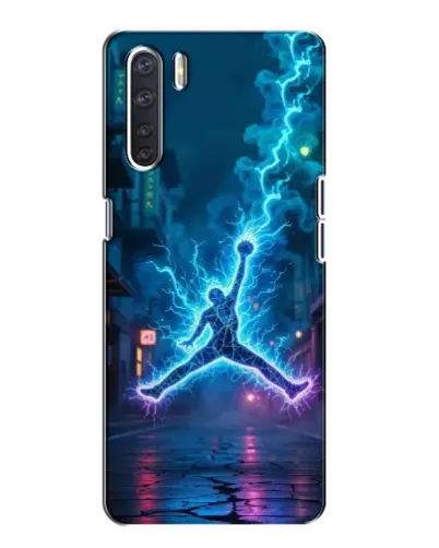 Чехол для OPPO A91 с картинкой «Jordan Gold Jumpman» Чехол для OPPO A91 с картинкой «Jordan Gold Jumpman»