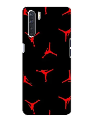Чехол для OPPO A91 с картинкой «Jordan Red Pattern» Чехол для OPPO A91 с картинкой «Jordan Red Pattern»