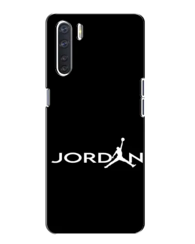Чехол для OPPO A91 с картинкой «Jordan White Logo» Чехол для OPPO A91 с картинкой «Jordan White Logo»