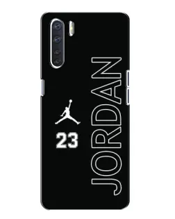 Чехол для OPPO A91 с картинкой «Jordan Vertical»