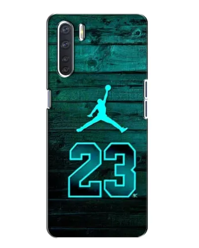 Чехол для OPPO A91 с картинкой «Jordan Cyan 23» Чехол для OPPO A91 с картинкой «Jordan Cyan 23»