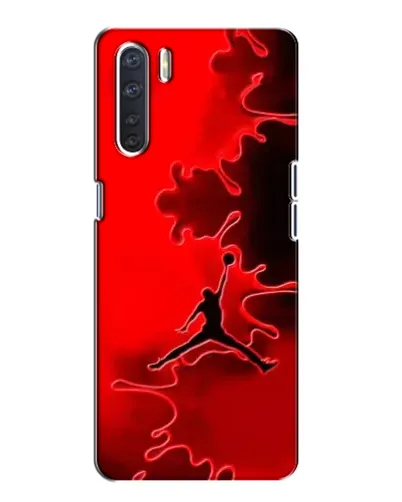 Чехол для OPPO A91 с картинкой «Jordan Red Smoke» Чехол для OPPO A91 с картинкой «Jordan Red Smoke»