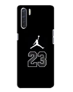 Чехол для OPPO A91 с картинкой «Jordan Flight 23»