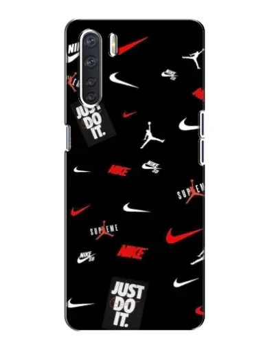Чехол для OPPO A91 с картинкой «Nike Mix Pattern» Чехол для OPPO A91 с картинкой «Nike Mix Pattern»