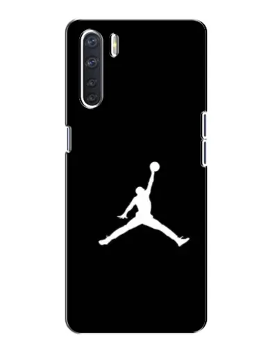 Чехол для OPPO A91 с картинкой «Jordan Silhouette» Чехол для OPPO A91 с картинкой «Jordan Silhouette»