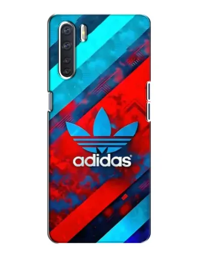 Чехол для OPPO A91 с картинкой «Абстракция Adidas»