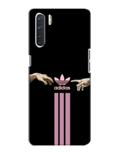 Чехол для OPPO A91 с картинкой «Adidas Hands»
