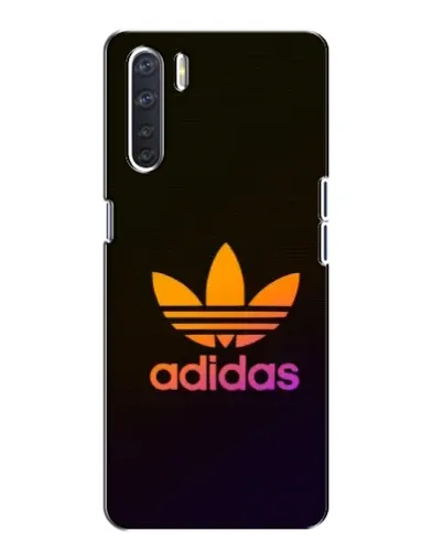 Чехол для OPPO A91 с картинкой «Градиент Adidas»