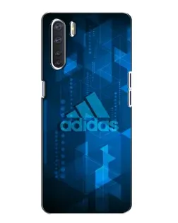 Чехол для OPPO A91 с картинкой «Adidas Sport Art»