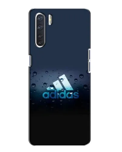 Чехол для OPPO A91 с картинкой «Adidas Water Drops»