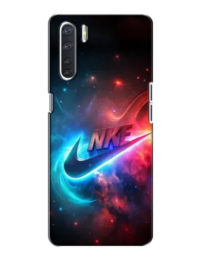 Чехол для OPPO A91 с картинкой «Огненный логотип Nike» Чехол для OPPO A91 с картинкой «Огненный логотип Nike»