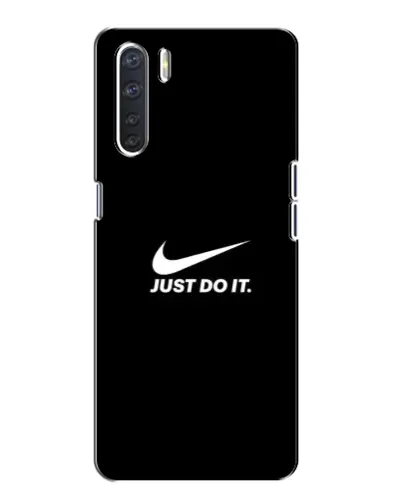 Чехол для OPPO A91 с картинкой «Минимализм от Nike» Чехол для OPPO A91 с картинкой «Минимализм от Nike»
