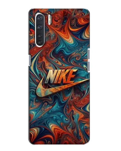 Чехол для OPPO A91 с картинкой «Nike в абстракции» Чехол для OPPO A91 с картинкой «Nike в абстракции»