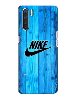 Чехол для OPPO A91 с картинкой «Голубое дерево Nike»