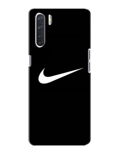Чехол для OPPO A91 с картинкой «Минималистический Найк» Чехол для OPPO A91 с картинкой «Минималистический Найк»