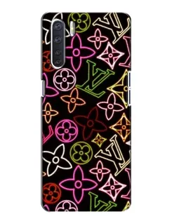 Чехол для OPPO A91 с картинкой «Неоновый микс Nike» Чехол для OPPO A91 с картинкой «Неоновый микс Nike»