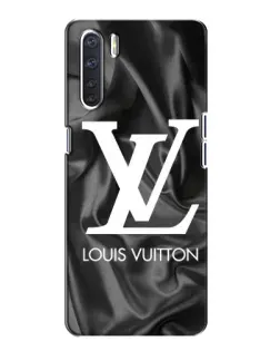 Чехол для OPPO A91 с картинкой «Шелковый Louis Vuitton»