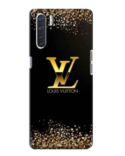 Чехол для OPPO A91 с картинкой «LV — золотые искры» Чехол для OPPO A91 с картинкой «LV — золотые искры»