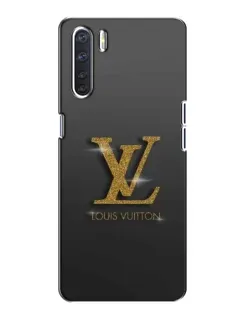 Чехол для OPPO A91 с картинкой «Градиент Louis Vuitton»