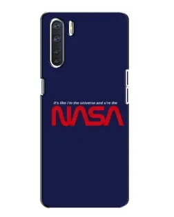 Чехол для OPPO A91 с картинкой «NASA — глубокий космос»