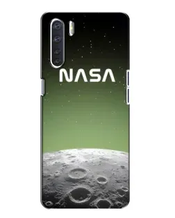 Чехол для OPPO A91 с картинкой «NASA — лунный градиент»
