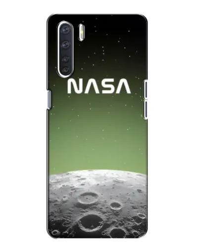 Чехол для OPPO A91 с картинкой «NASA — лунный градиент» Чехол для OPPO A91 с картинкой «NASA — лунный градиент»