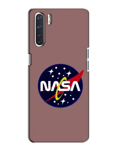 Чехол для OPPO A91 с картинкой «NASA — ретро космос» Чехол для OPPO A91 с картинкой «NASA — ретро космос»