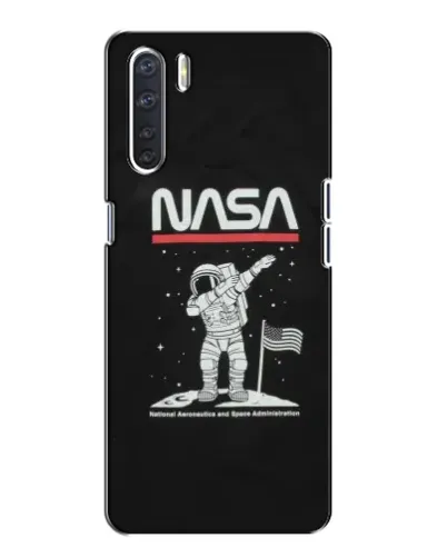 Чехол для OPPO A91 с картинкой «NASA — шагаем по Луне» Чехол для OPPO A91 с картинкой «NASA — шагаем по Луне»