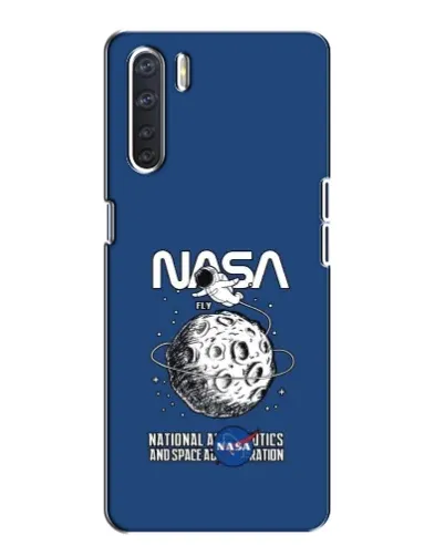 Чехол для OPPO A91 с картинкой «NASA — лунная миссия» Чехол для OPPO A91 с картинкой «NASA — лунная миссия»