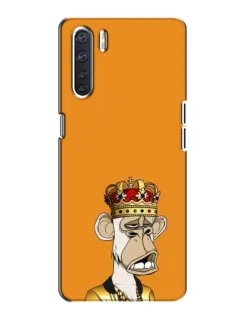 Чехол для OPPO A91 с картинкой «Золотая обезьяна Bored Ape» Чехол для OPPO A91 с картинкой «Золотая обезьяна Bored Ape»