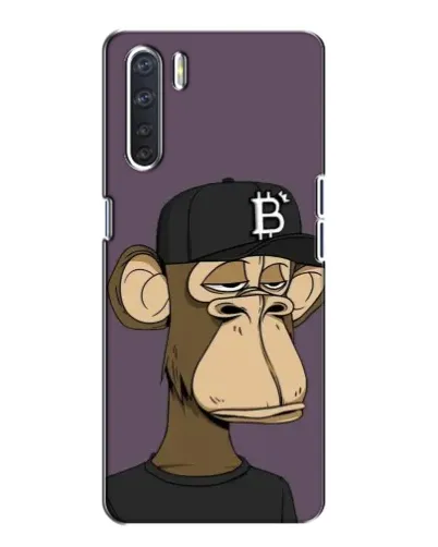 Чехол для OPPO A91 с картинкой «Bored Ape в кепке» Чехол для OPPO A91 с картинкой «Bored Ape в кепке»