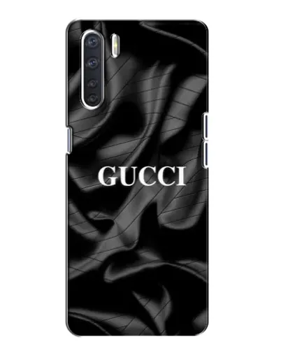 Чехол для OPPO A91 с картинкой «Gucci — шелковые волны»